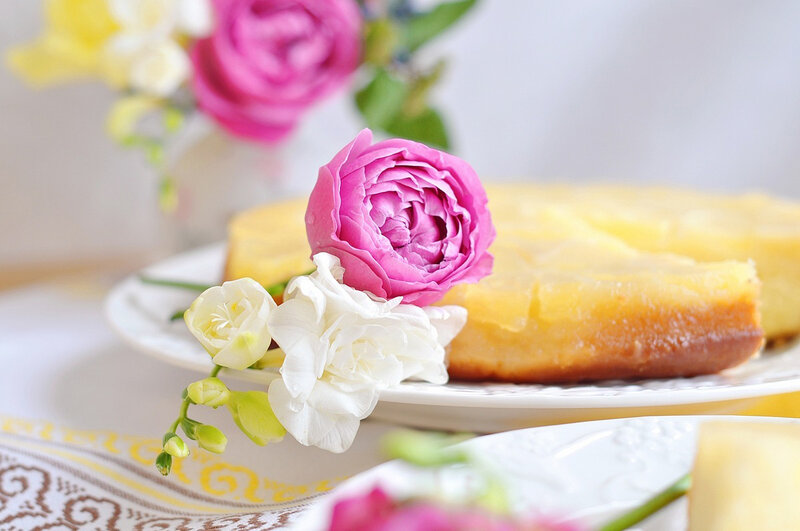 Pineapple Upside-down Cake — Yellow, Serene