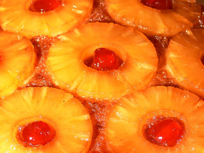 Pineapple Upside-down Cake — Yellow