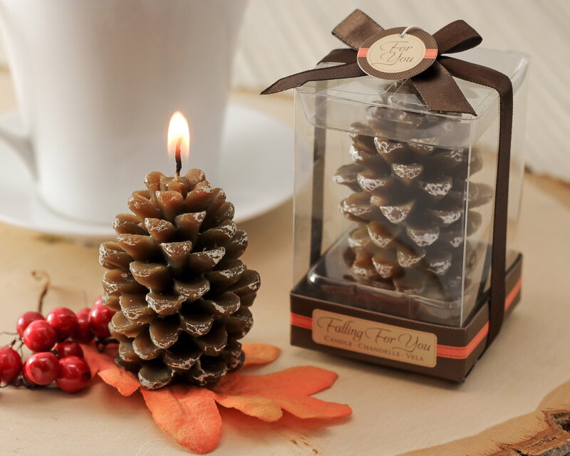 Pinecone Candle