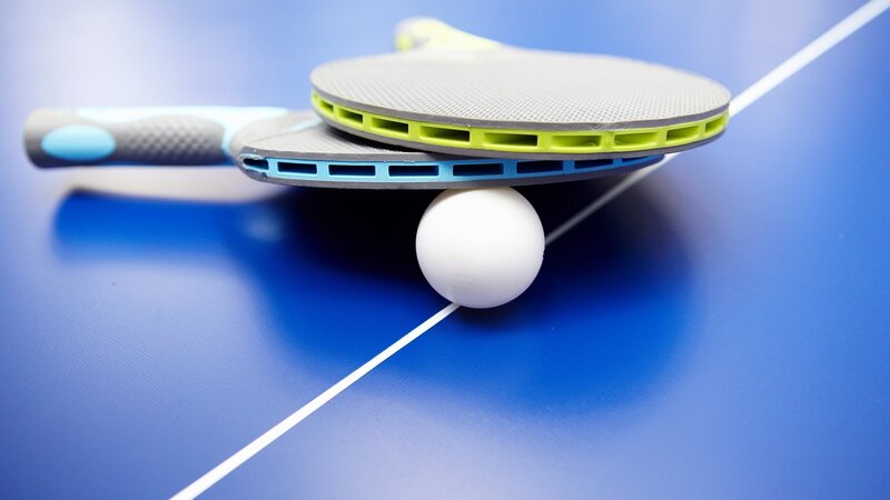 Ping Pong Paddles and Ball