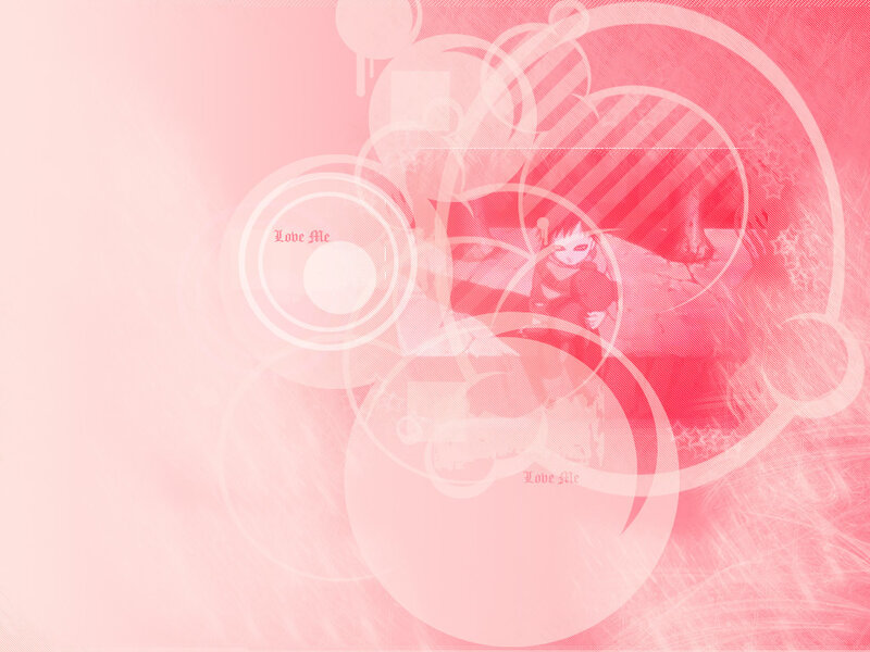 pink abstract anime background