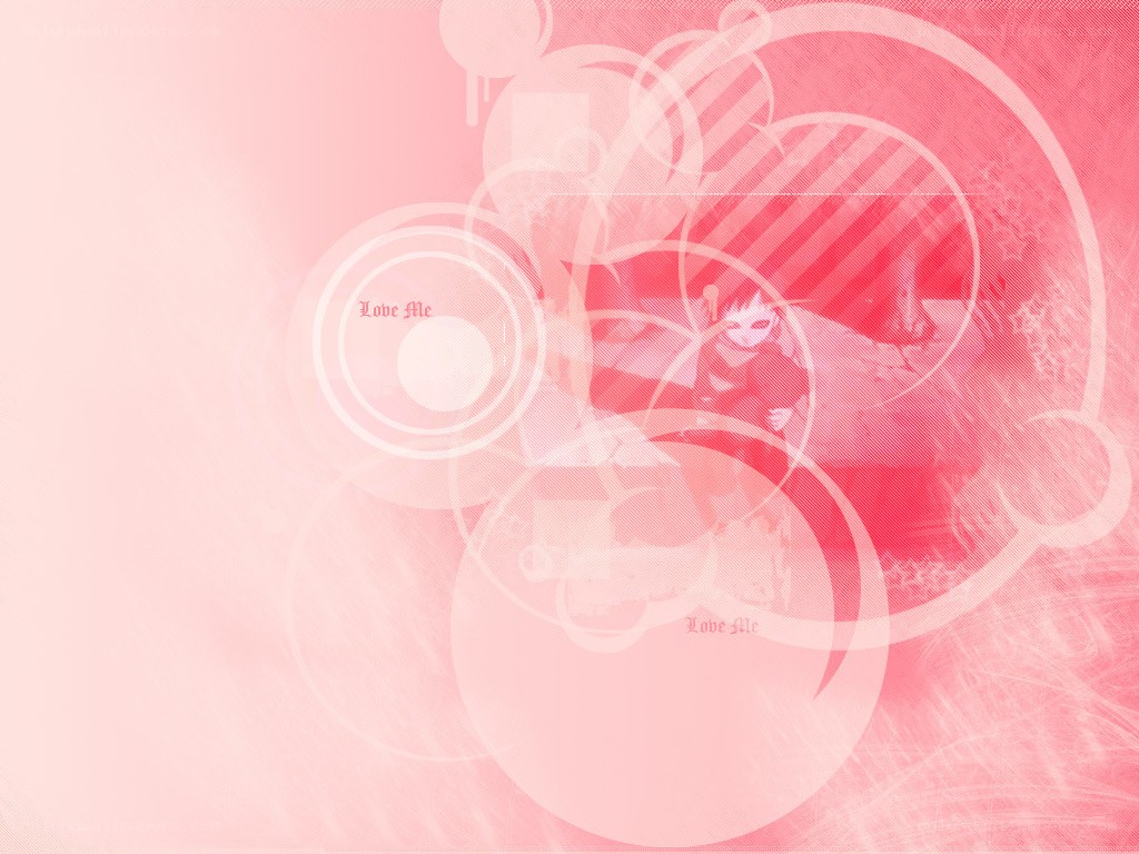 pink abstract anime background