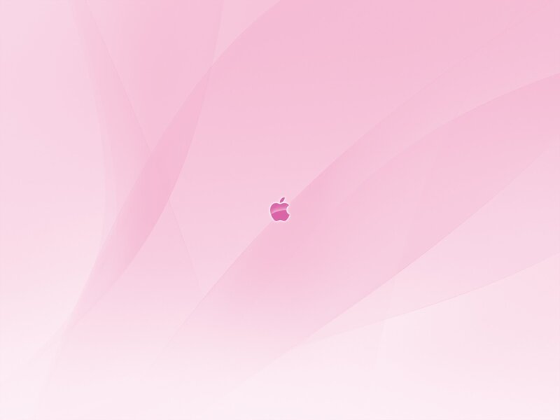 pink abstract apple wallpaper