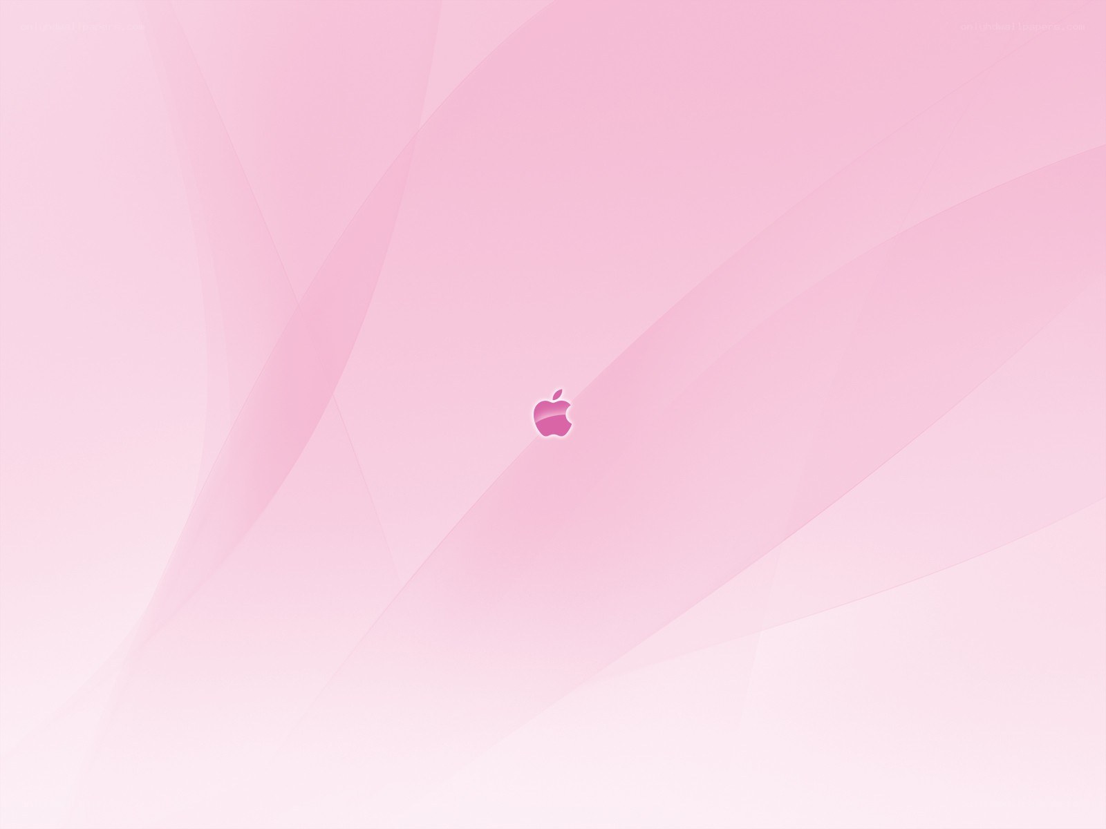 pink abstract apple wallpaper