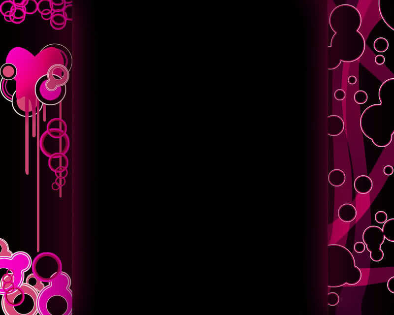 pink abstract border design