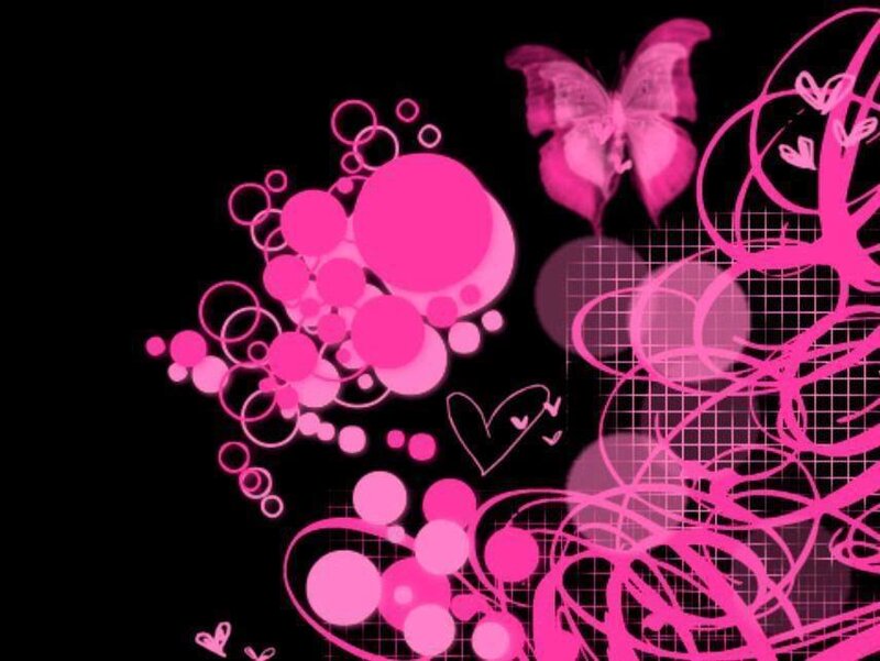 Pink Abstract Design