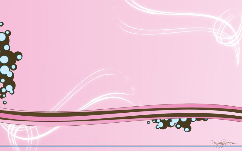 pink abstract design with bubbles