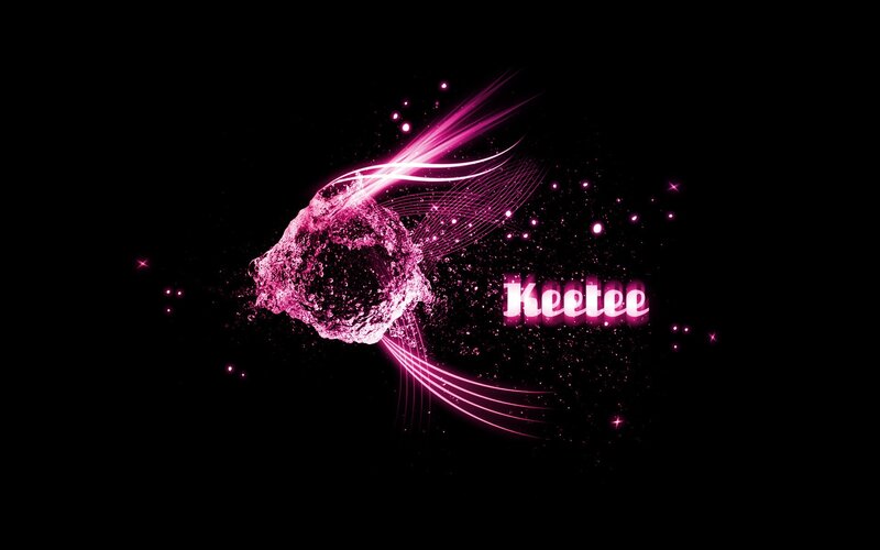 pink abstract particle burst