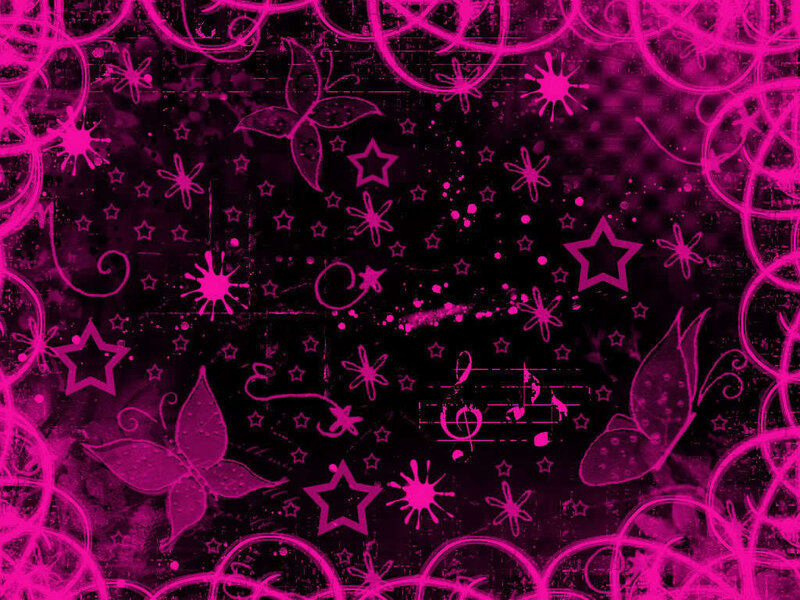 Pink Abstract Pattern — Magenta, Playful