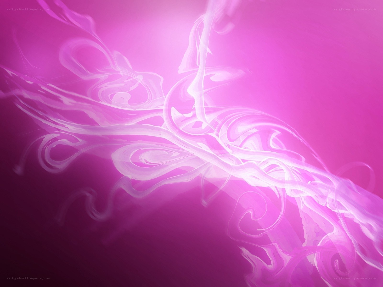 pink abstract smoke swirls