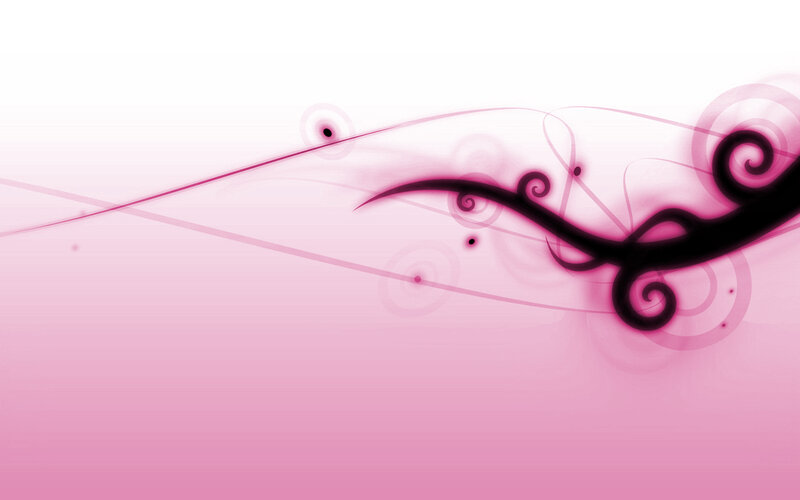 pink abstract swirl design