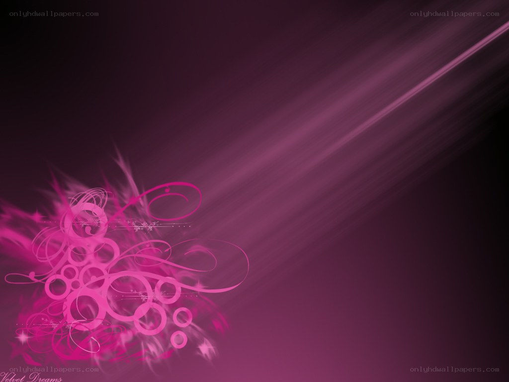 pink abstract swirl design