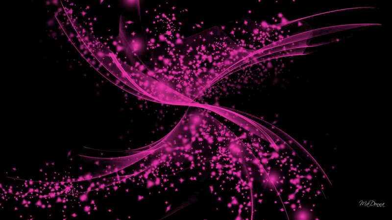 Pink Abstract Swirls