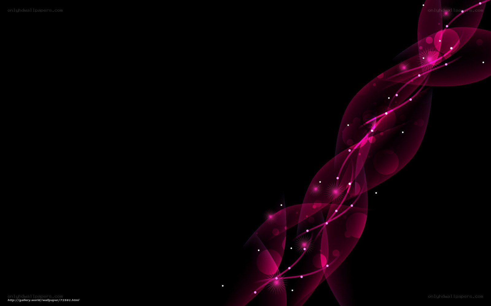pink abstract wave design