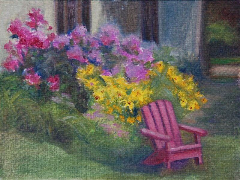 Pink Adirondack Chair