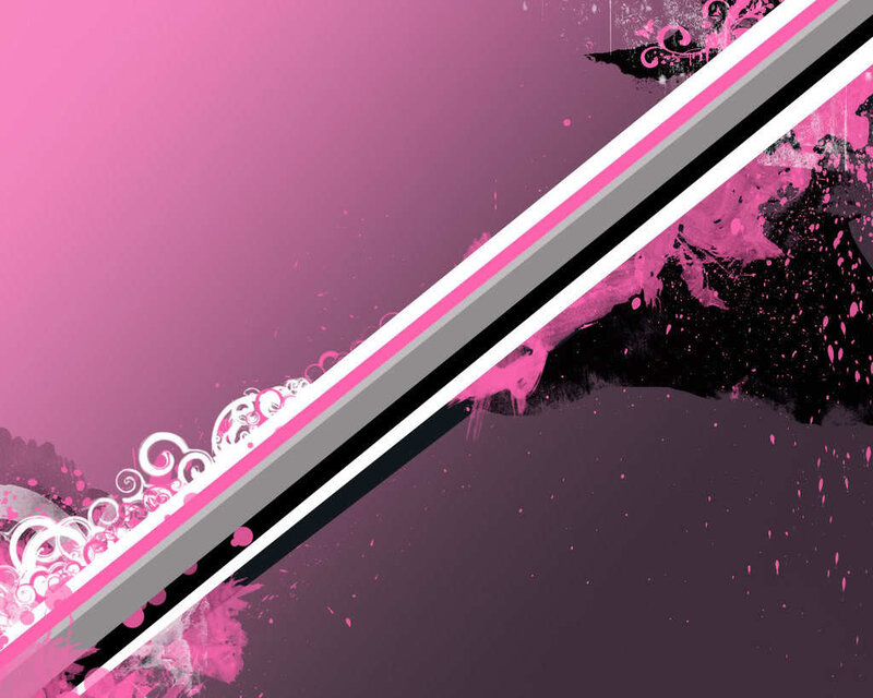 pink and black abstract design