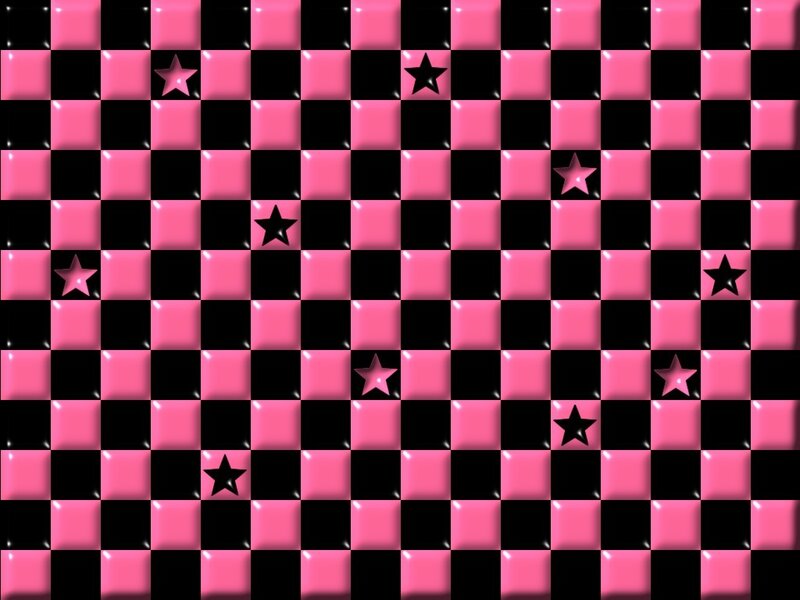 pink and black checkered pattern