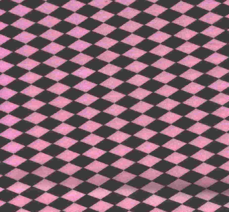 pink and black diamond pattern