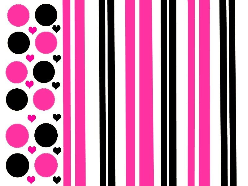 Pink and Black Pattern
