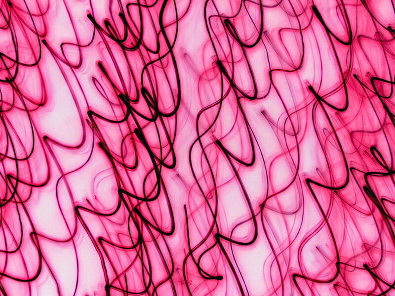 Pink and Black Swirls
