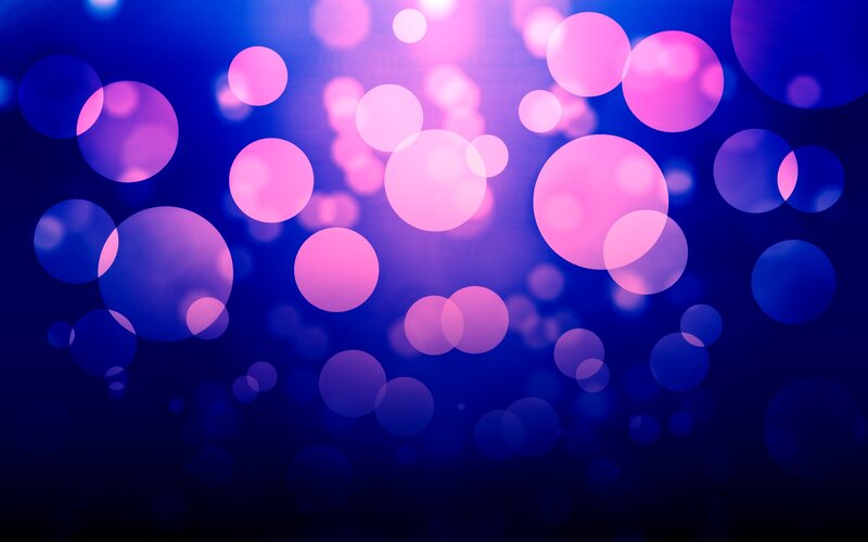 Pink and Blue Circles