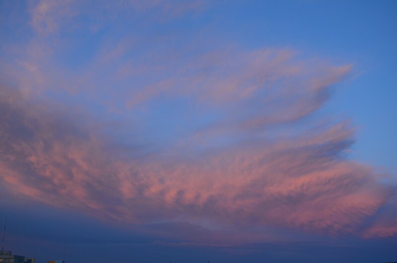 Pink and Blue Clouds — Serene
