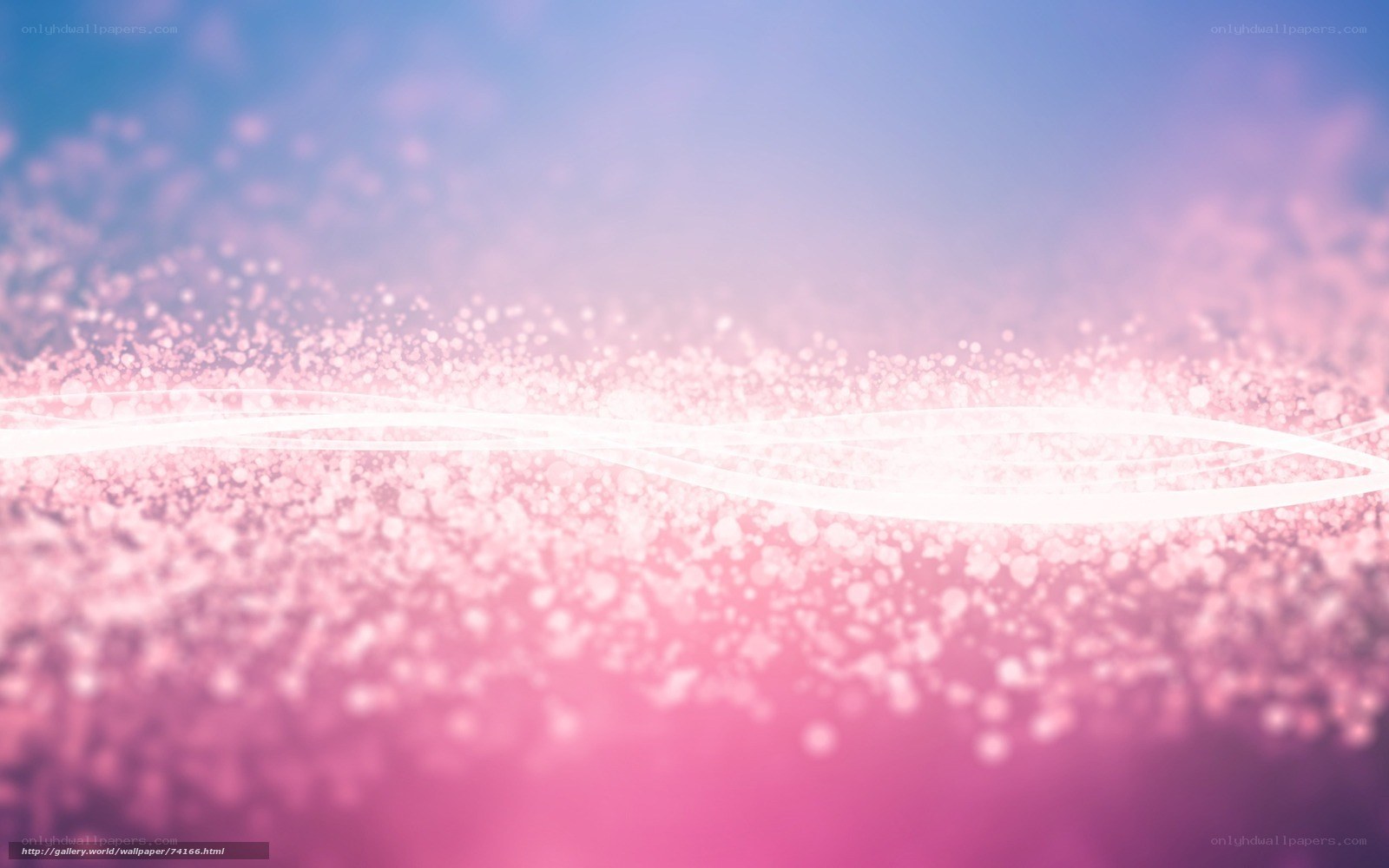 pink and blue light waves