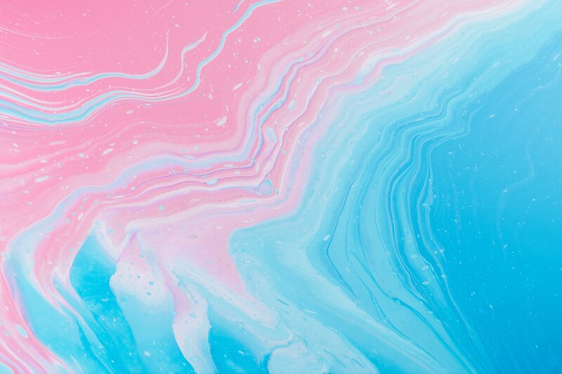 Pink and Blue Swirls
