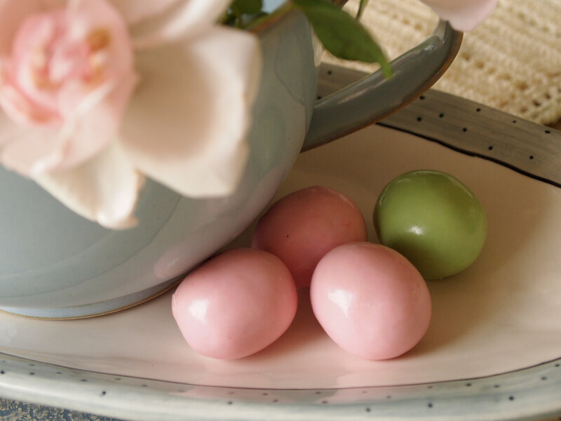 Pink and Green Candies