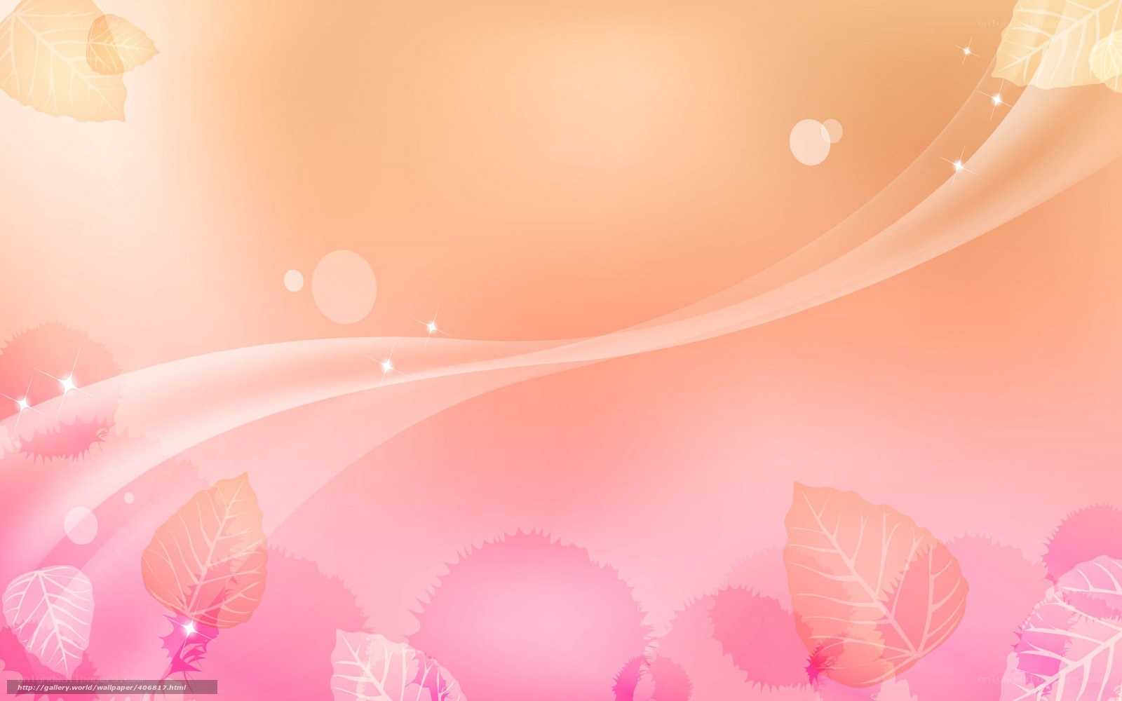 pink and orange abstract background