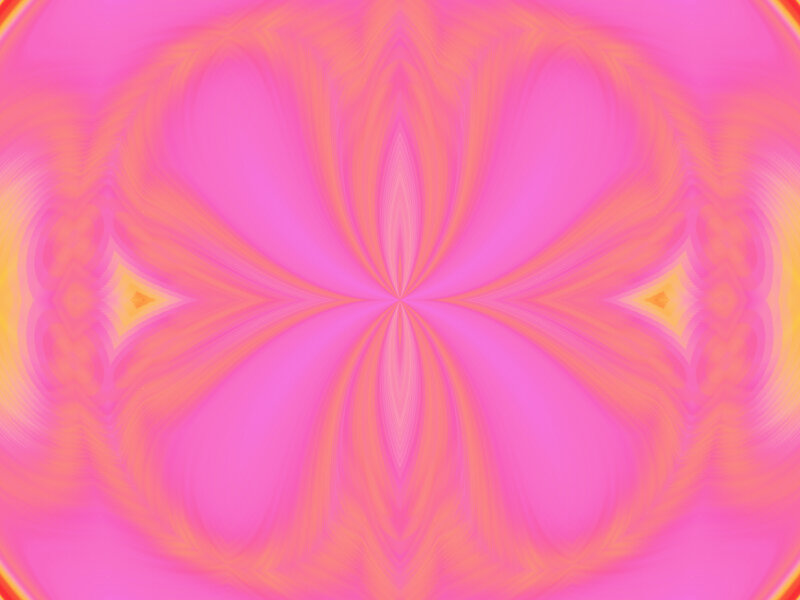 Pink and Orange Abstract Pattern
