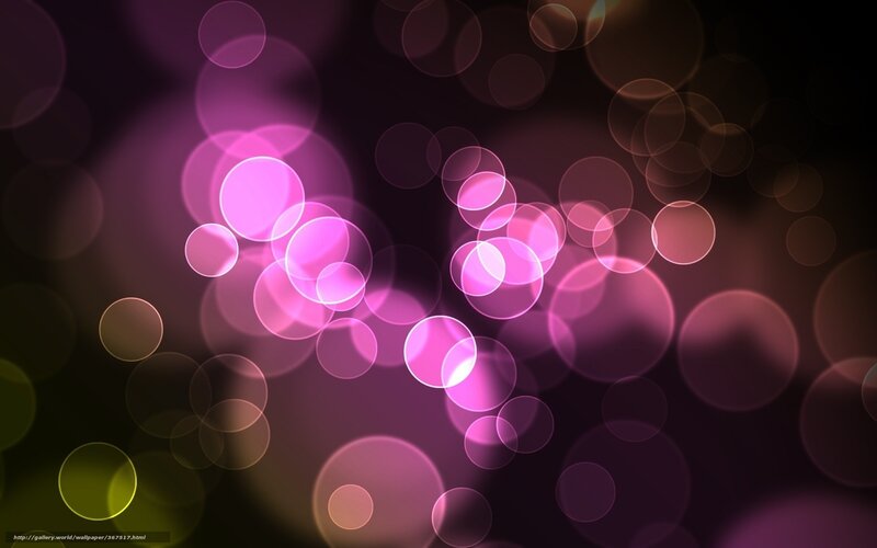 Pink and Purple Bokeh Lights — Dreamy, Abstract