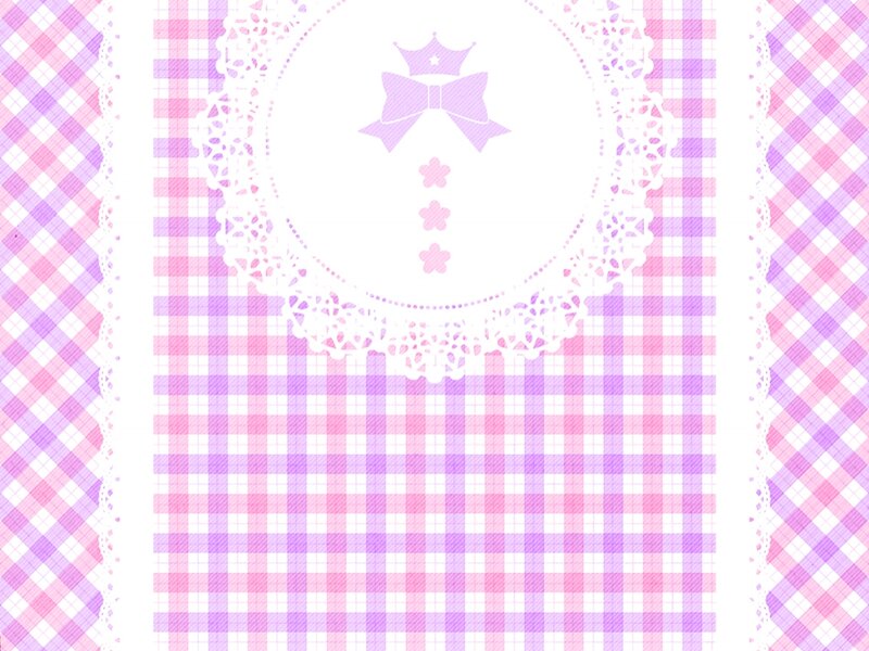 Pink and Purple Checkered Pattern