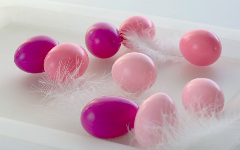 Pink and Purple Eggs