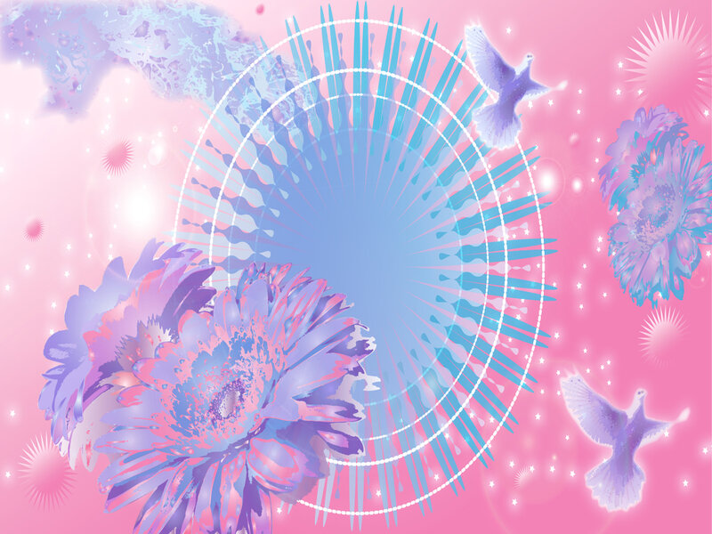pink and purple floral dream