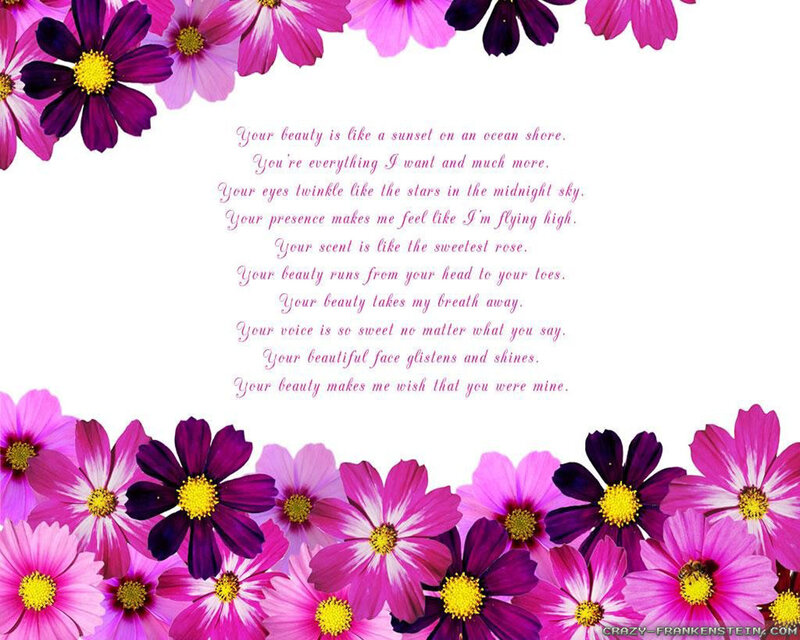Pink and Purple Flowers — Romantic, Illustration