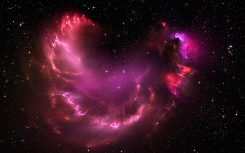 Pink and Purple Nebula