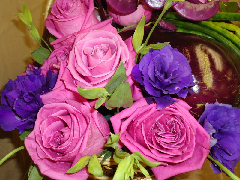 Pink and Purple Roses