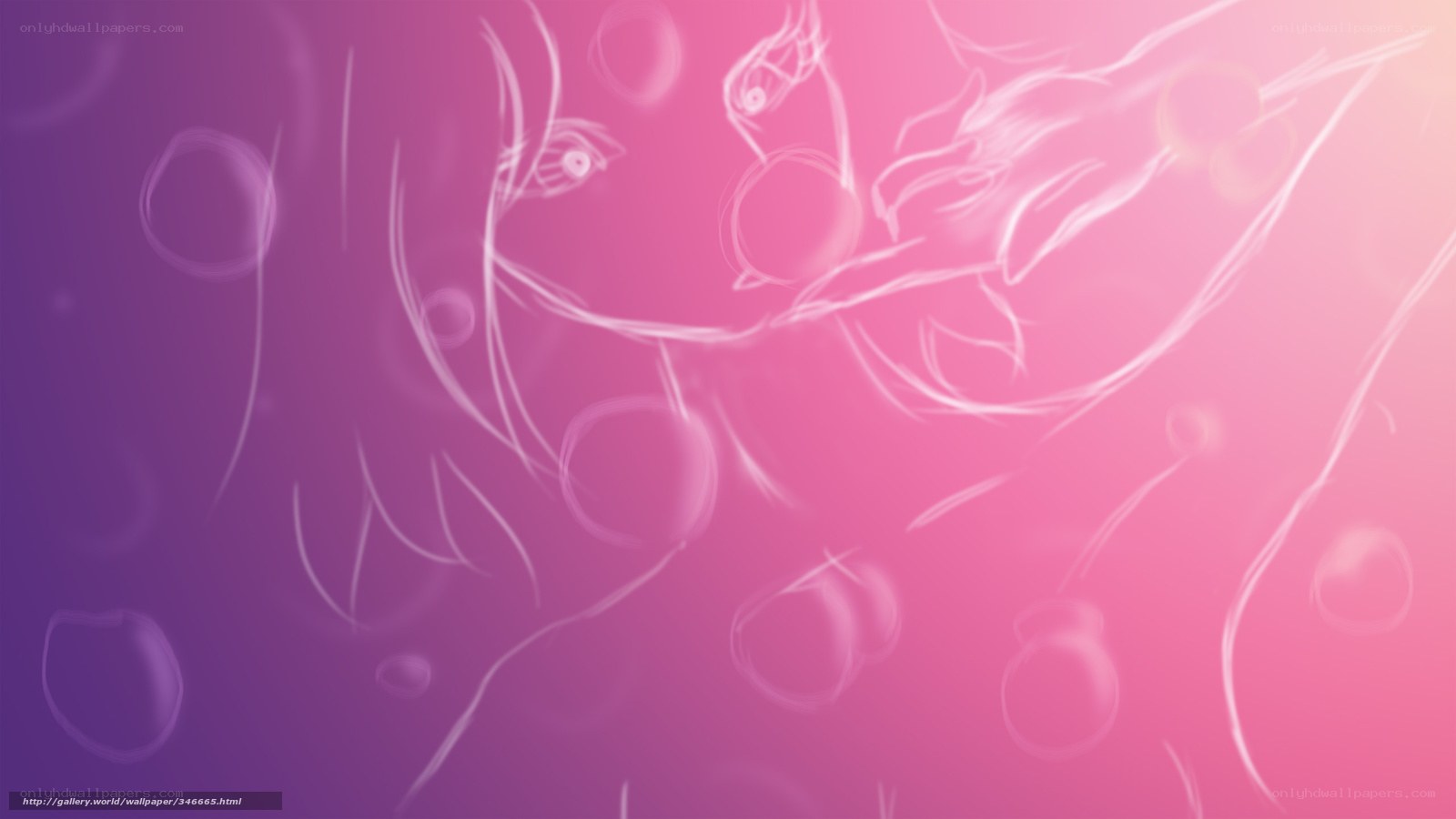 pink and purple sketch background