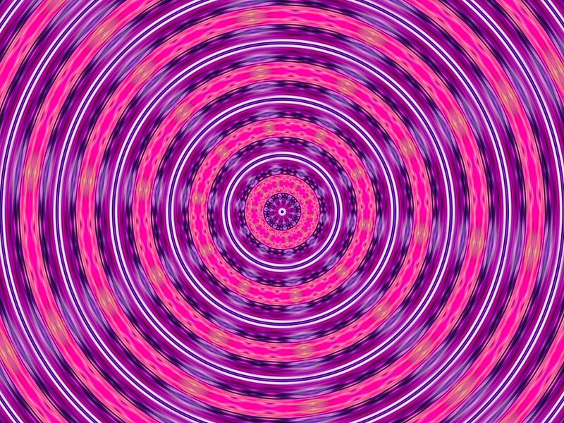 Pink and Purple Spiral