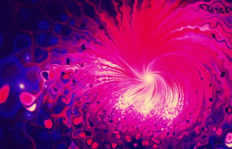Pink and Purple Swirl