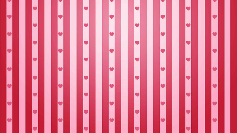 Pink and Red Striped Pattern