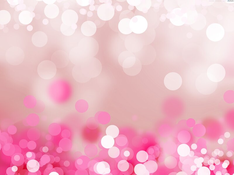 Pink and White Bokeh Circles — Dreamy