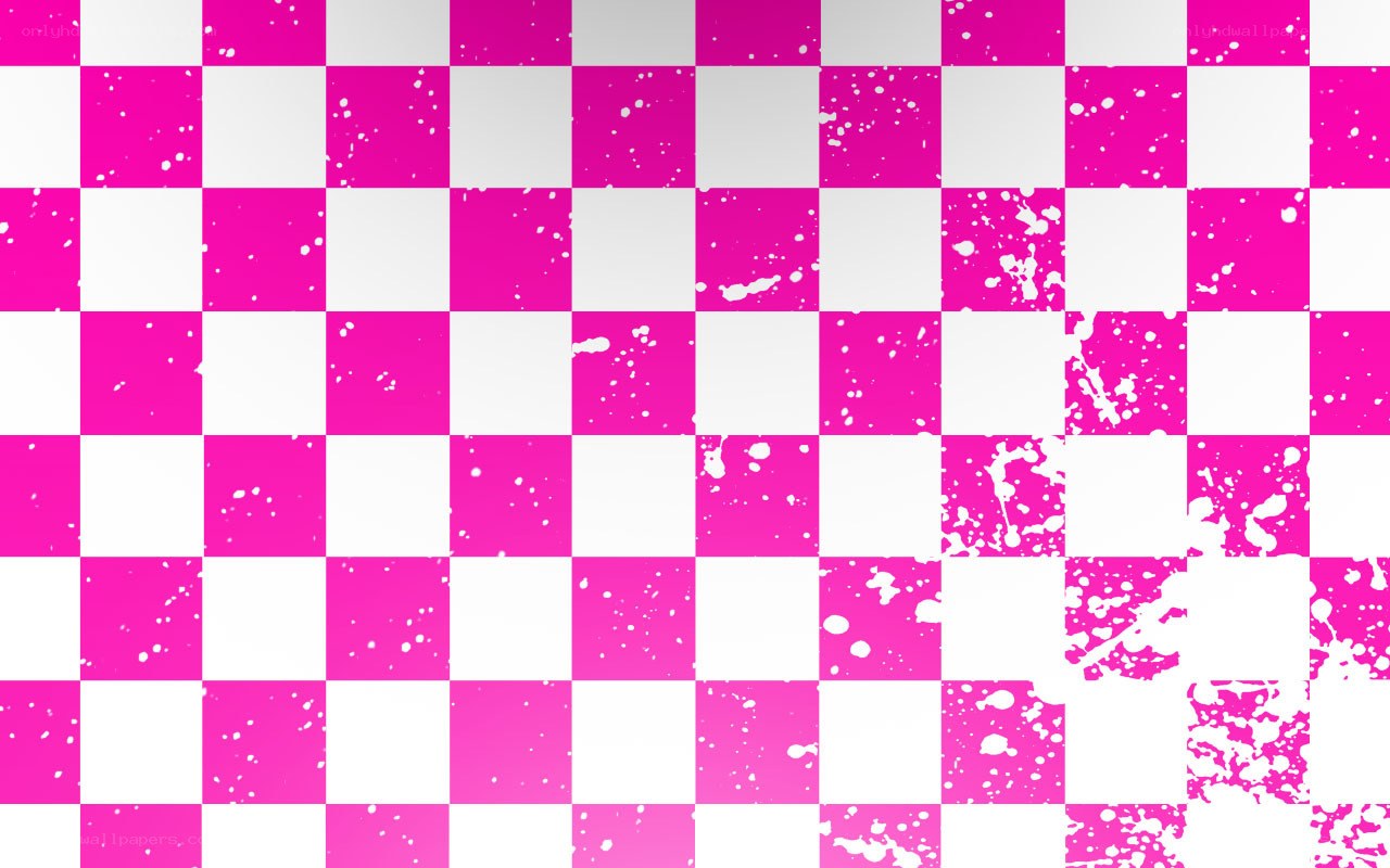 pink and white checkered pattern