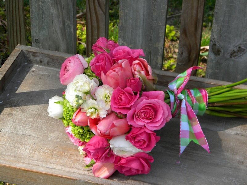 Pink and White Flower Bouquet — Calm, Afternoon
