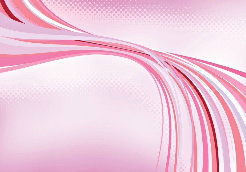 Pink and White Flowing Lines