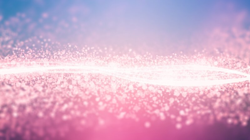 Pink and White Particles