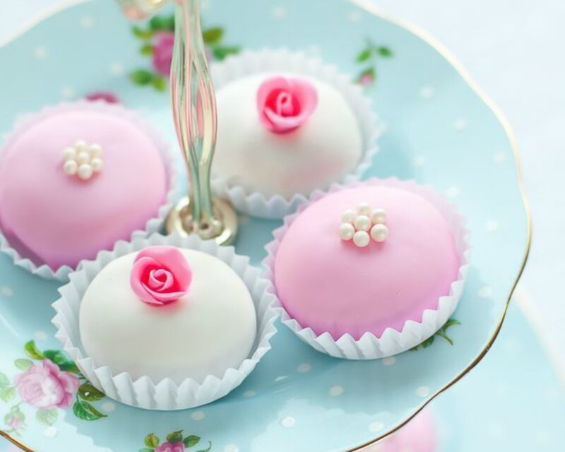 Pink and White Pastries — Delicate