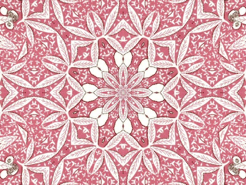 Pink and White Pattern