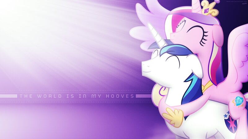 Pink and White Ponies